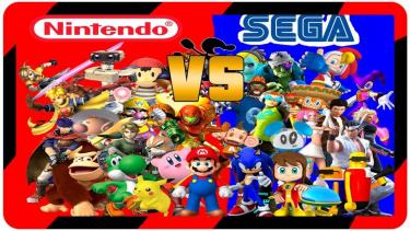 Nintendo, Sega, console, gaming, mario, sonic
