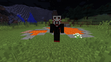 Minecraft Horror Movie Monsters Mod - Billy From Saw