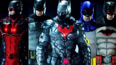 Batman suits in Arkham Knight