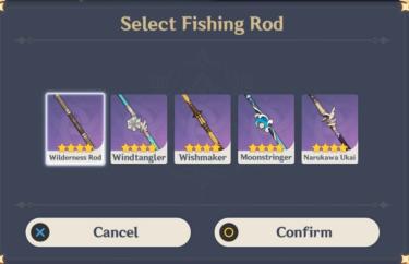Genshin Impact Best Fishing Rods