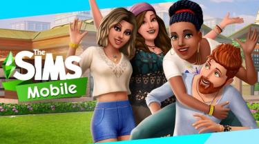 The Sims hang out on Android