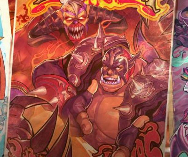 Diablo and Garrosh Nexomania poster