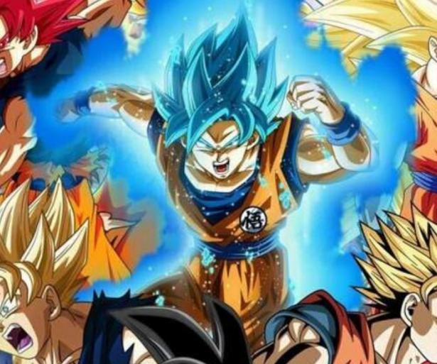 Goku Super Saiyan All Transformations 