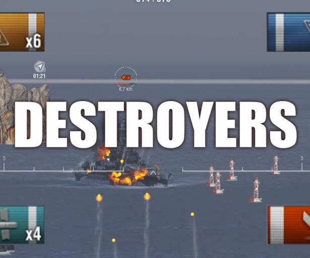 World of Warships Best Destroyers