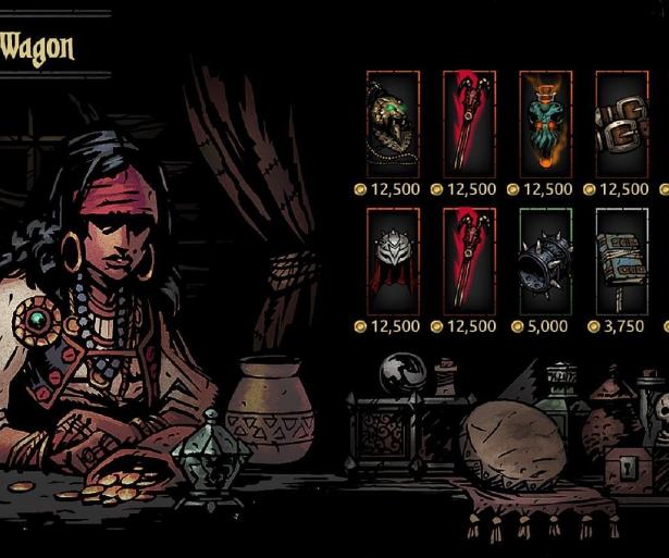 An image of the Nomad vendor's wares.