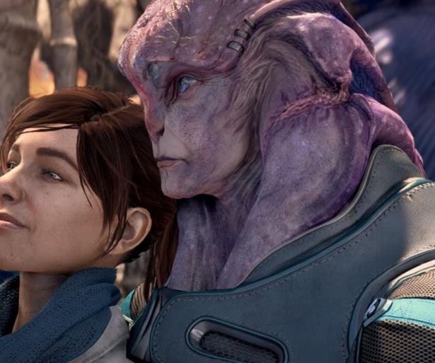 Mass Effect Andromeda Romance (Female Ryder and Jaal)