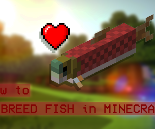 Thumbnail of a Salmon in Minecraft. It's implied to be in love.