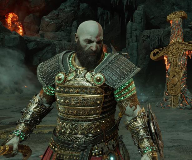 Kratos; God of war Ragnarok