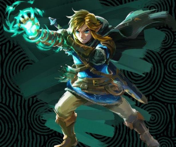 Link's arm is apparently exploding from Zonai power